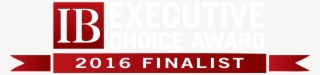 Vp Logo Ib Executive Choice Finalist 2016 - Parallel #9857642