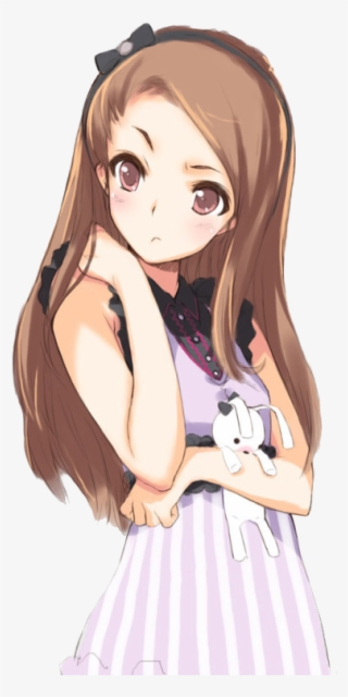 Chicas Png - Anime Girl With Light Brown Hair #9859771