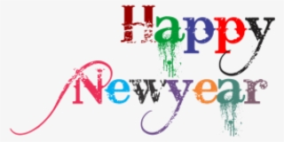 Happy New Year Clipart Transparent Background - Transparent Background Happy New Year #9861858