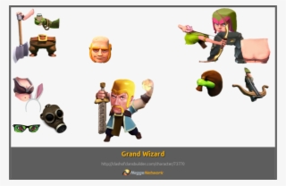 960 X 624 Png 373kb Clash Of Clans Characters Wizard - Tardis Icon #9862075