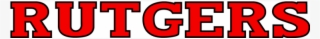 Rutgers Scarlet Knights Iron On Stickers And Peel-off - Carmine #9862169