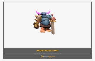 Anonymous Giant Character - Clash Of Clans #9862371