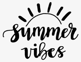 #summervibes #summer #words #text #quotes #quotesandsaying - Summer Vibes Icon Transparent Background #9862519