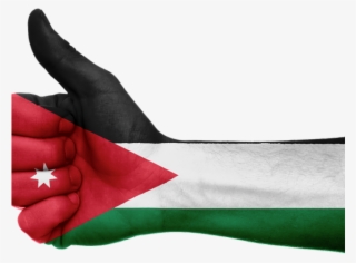 Drawn Jordania Hand - علم الاردن #9863192