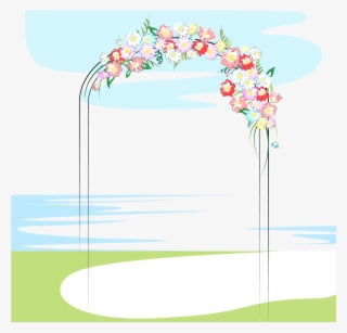 Grounds Marriage Cartoon Illustration Wedding Free - Graphic Design #9863297