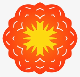 This Free Icons Png Design Of Abstract Flower 6 - Illustration #9863917