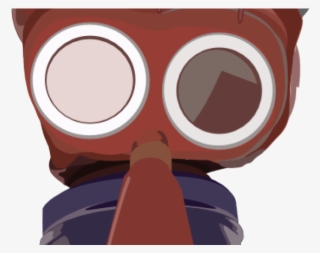 Krrish Clipart Cartoon - Gas Mask #9863921