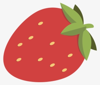 Red Strawberry Cartoon - Cartoon Strawberry #9864191