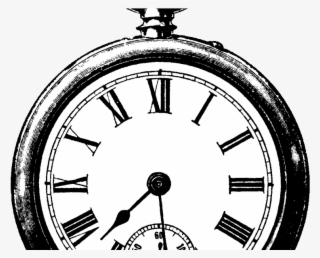 Svg Clock With Roman Numerals #9864428