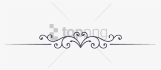 Free Png Single Line Border Designs Png Png Image With - Calligraphy #9864463