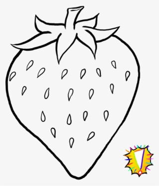 Strawberry - Line Art #9864569