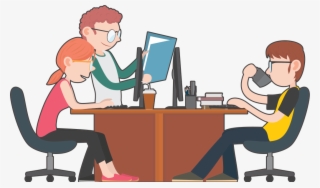 Career Pedagoge Learning Leads To Increased Responsibility - Computer Team Cartoon #9865117