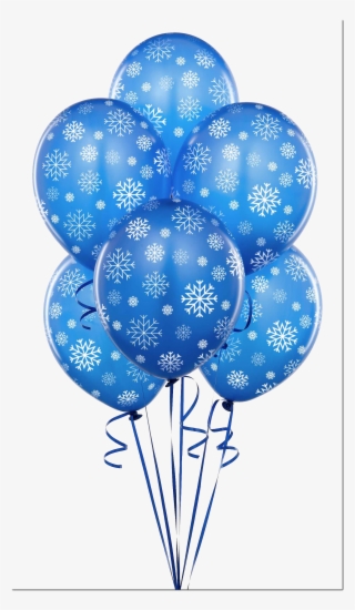 Blue Flower Bouquet Balloon Birthday Party Clipart - Boy First Birthday Invitation Card Design #9865431
