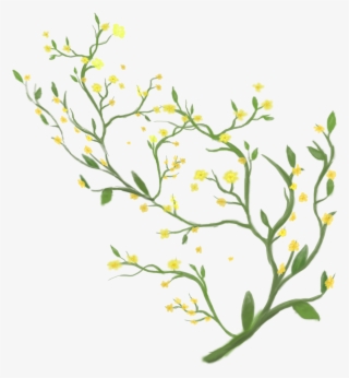 Flowers Fresh Leaves Png And Psd - Vector Graphics #9865654