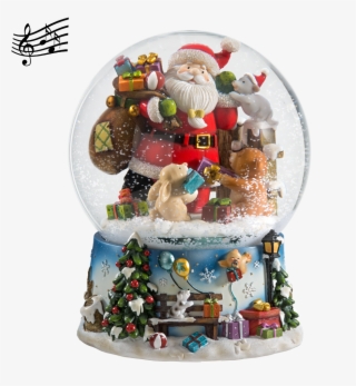 Snow Globe "animal Christmas" - Christmas Ornament #9866114