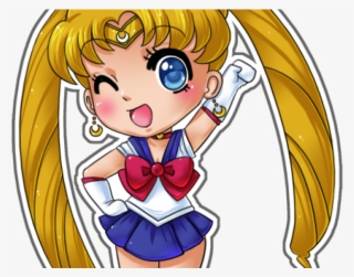 Chibi Clipart Sailor Moon - Sailor Moon Chibi Serena #9866414