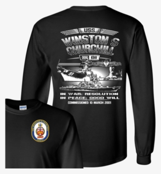 Uss Winston Churchill Ddg 81 T Shirts And Hoodies - Navy Diver Shirt #9868403