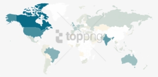 Free Png Smartphone Ownership Around The World Png - Map Of Where Obsidian Is Found #9868987
