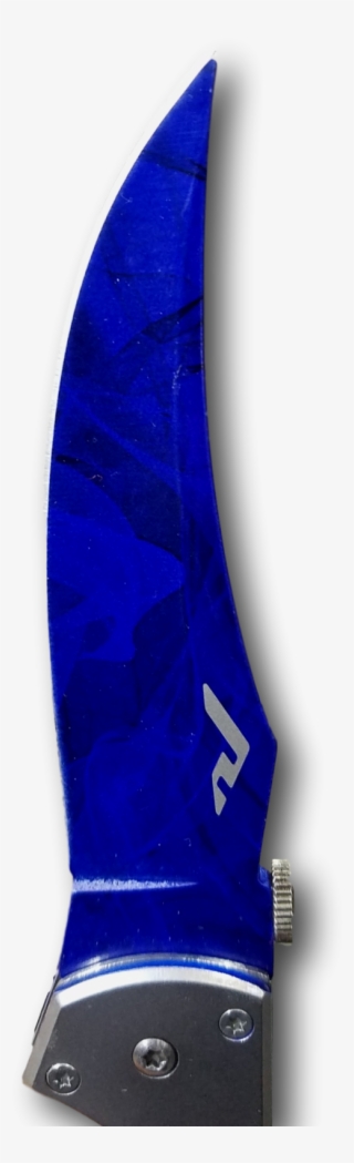 Blue Falchion Knife - Bowie Knife #9869571