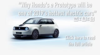Com On The Journey From Concept To Prototype - Honda Ev #9870594