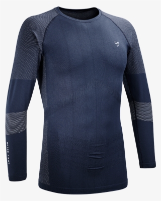 Men's Optimax Seamless Top Tops Horse Pilot Xs/s Manhattan - Long-sleeved T-shirt #9871565