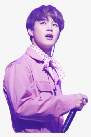 Bts Jimin Parkjimin Chimchim Jungkook Jimin Transparent - Jimin Purple Aesthetic #9872942