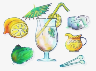 Lemonade Illustration #9873362