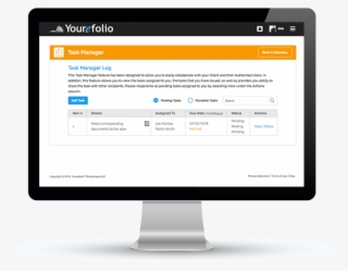 A Simple To Use Task Manager System, Synced With A - Computer Icon #9874224