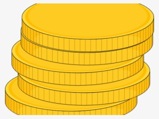 Coin Clipart Gold Piece - Stack Of Coins #9874817