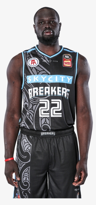 #22, Majok Majok C - New Zealand Breakers Jersey 2019 #9874967