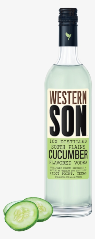 Cucumber - Calories - 49carbs - 0gsugar - 0g - Western Son Peach Vodka #9875066