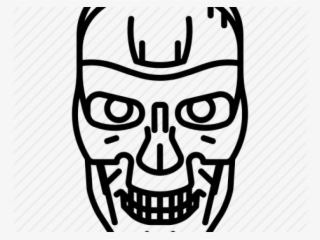 Terminator Clipart Line - Terminator Icon #9876832