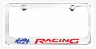 Ea Chrome Lisence Plate Frame Ford Racing - Roseville Midway Ford #9877348