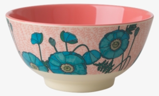 Poppy Melamine Rice Bowl - Bowl #9877754