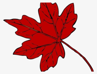 Maple Leaf Clipart Red Leaf - Thanksgiving Leaf Clip Art #9879788