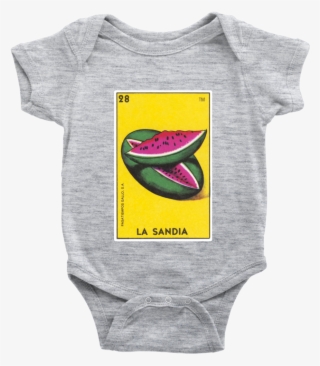 La Sandia Card Onesie - Christian Onesies #9879954