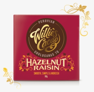 Hazelnut Raisin Dark Chocolate 70- 50g - Christmas Card #9880408