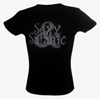 Girly-shirt Kreepykat "sexy And Satanic" - Active Shirt #9880997