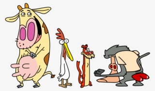 Cow Chicken I M - Cartoon Network Weasel And Baboon #9881671