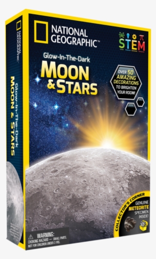 National Geographic Glow In The Dark Moon & Stars - National Geographic #9882321
