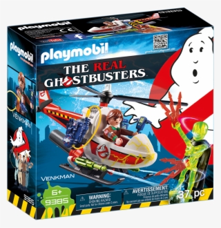 Playmobil® 9385 Peter Venkman Con Helicóptero - Playmobil The Real Ghostbusters #9882694