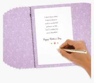 Scalloped Lace And Lovebirds Mother's Day Card For - Document #9882815