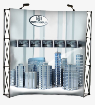 Trade Show Display 3 Panel Curved - 3 Panel Display Trade Show #9882880