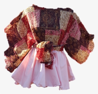 Devita Designs Handmade Women Hoodie Pink Silk Lace - Ruffle #9883055