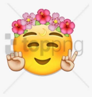 Free Png Transparent Flower Crown Tumblr Png Image - Imagenes De Emojis Png #9883259