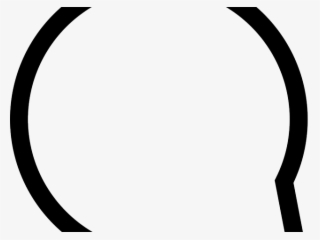 Speech Bubble Outline - Circle #9883336 Speech Bubble Outline - Circle #9883336