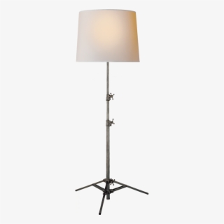 Studio Floor Lamp In Bronze With Natural Paper S - Lamp #9883539