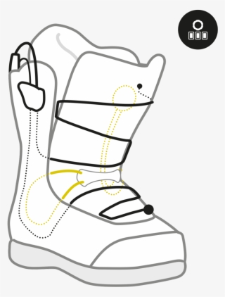 Lace Clipart Shoe Lace - Snow Boot #9884481