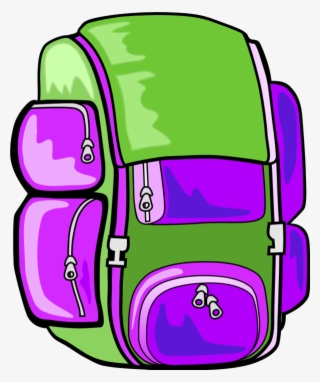Backpack - Backpack Clip Art #9884489