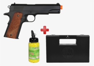 Pistola Airsoft Spring 1911-a1 Full Metal Case #9884674